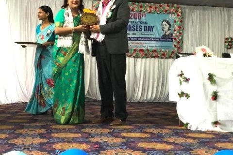 Token of love to acting mayor dharan sub-metropolitancity